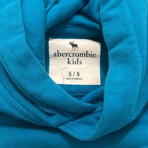 Boys Abercrombie hoodie size 5/6 - Picture 3 of 5